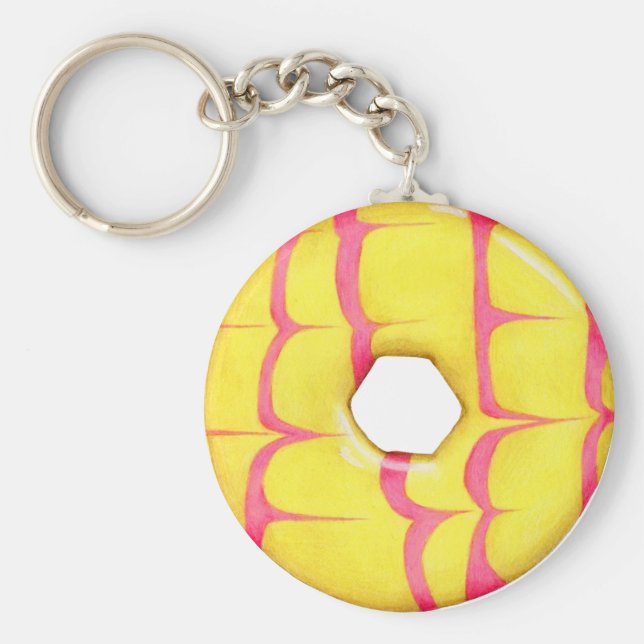 Party Ring Biscuit Keychain (Front)