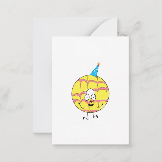 party ring, fun cookie themed card (Front)