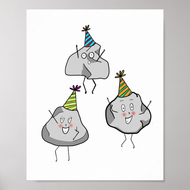 party rockers, party, fun themed poster (Front)