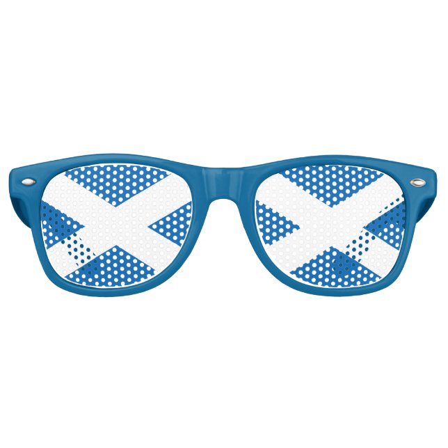 Party Shades & Scotland Sunglasses / Scottish flag (Front)