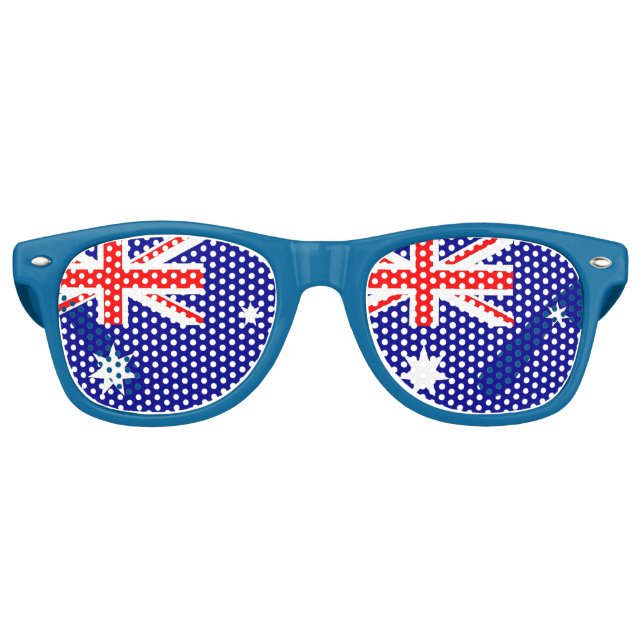Party Shades Sunglasses - Australia flag (Front)