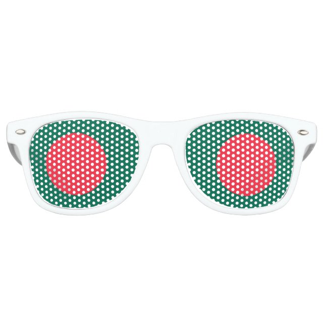 Party Shades Sunglasses - Bangladesh flag (Front)