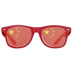 Party Shades Sunglasses - China flag