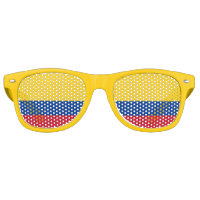 Party Shades Sunglasses - Colombia flag