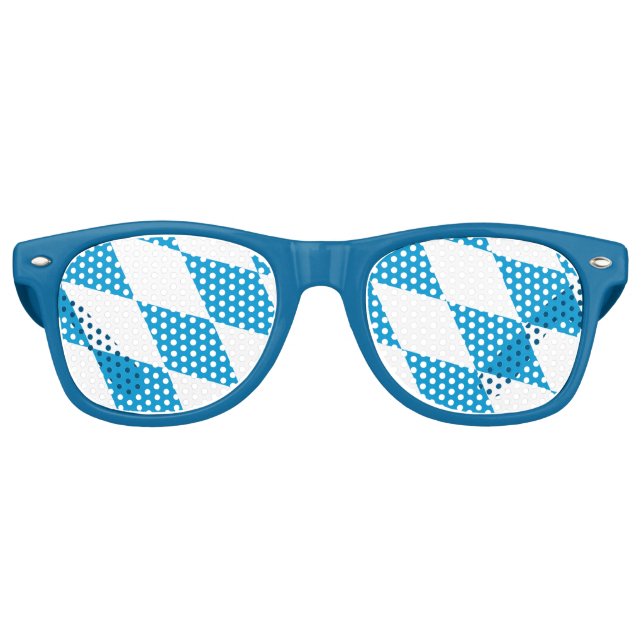 Party Shades Sunglasses - flag of Bavaria (Front)