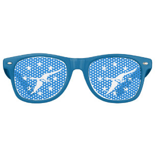 Party Shades Sunglasses - flag of Corpus Christi