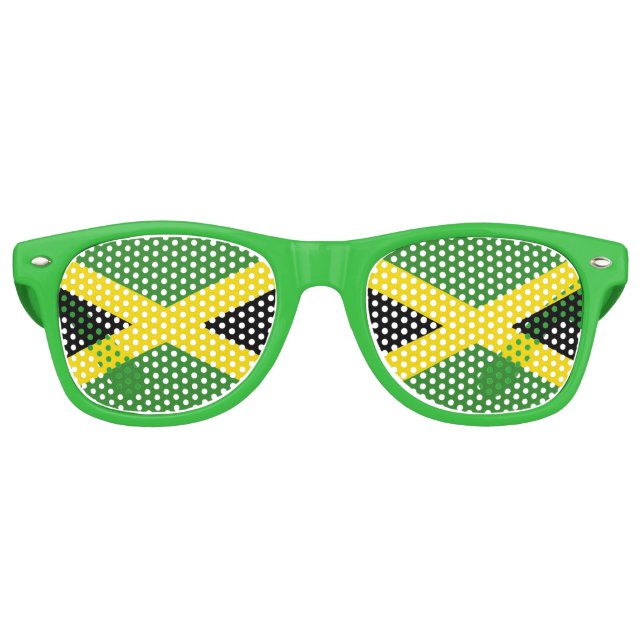 Party Shades Sunglasses - Jamaica flag (Front)