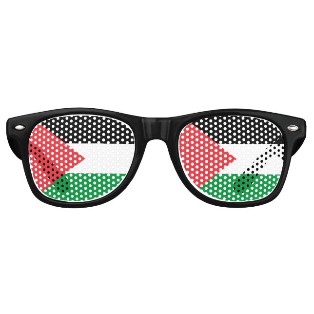 Party Shades Sunglasses - Palestine flag (Front)