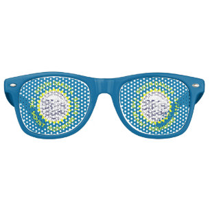 Party Shades Sunglasses - South Dakota flag