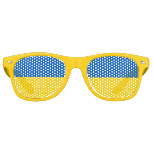 Party Shades Sunglasses - Ukraine flag