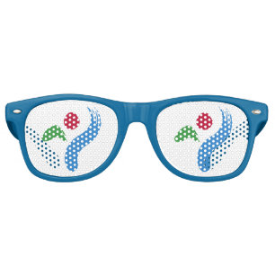 Party Shades Sunglasses with flag of Seoul