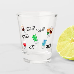 Party Shot Drink Alcohol Cocktail Funny Glass