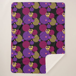 Party skulls blanket