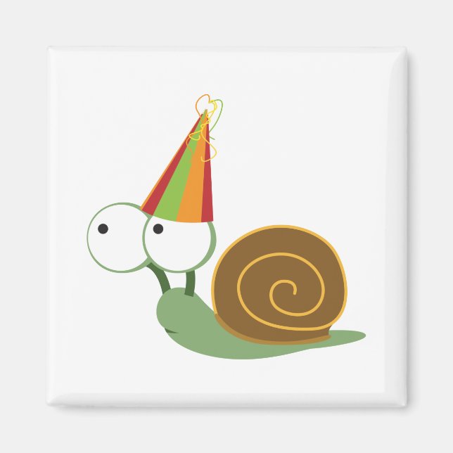 Party Snail Magnet (Front)