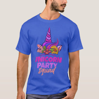 Party Squad Unicorn Lover Magical Animal Unicorn  T-Shirt