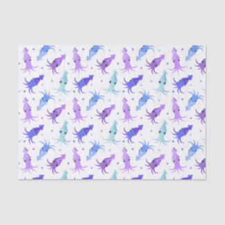 Party Squid Pattern Tissue Paper