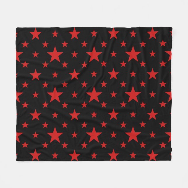 Party Stars Gala Fleece Blanket (Front (Horizontal))