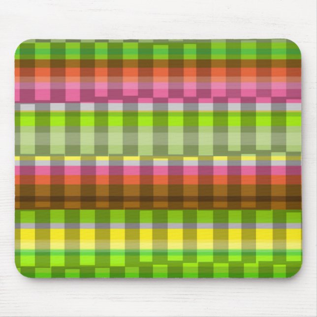 Party Stripe Mouse Pad (Front)