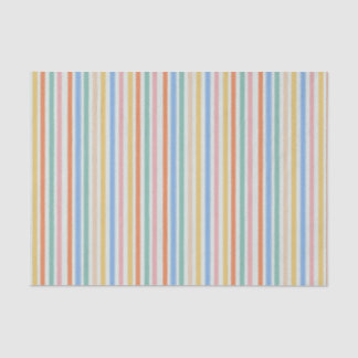 Party stripe tissue paper