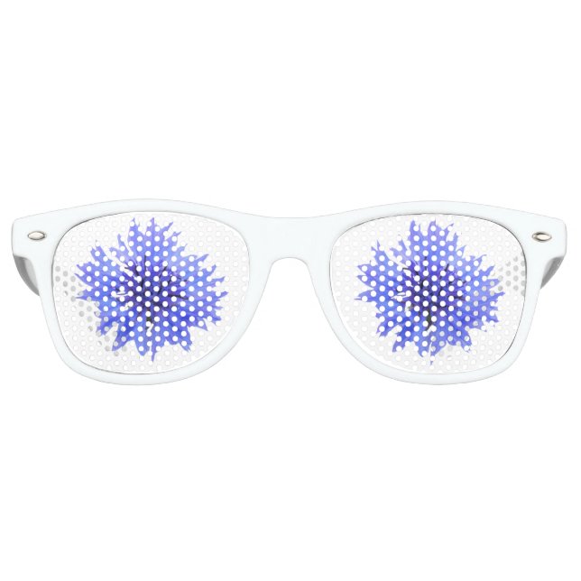 Party Sunglasses - blue cornflower (Front)