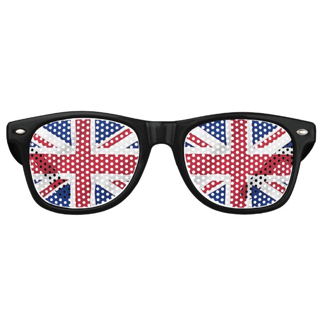 Party Sunglasses - United Kingdom Flag (Front)