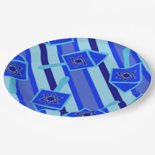 Party Supplies - Chanukah Paper Plates Designs