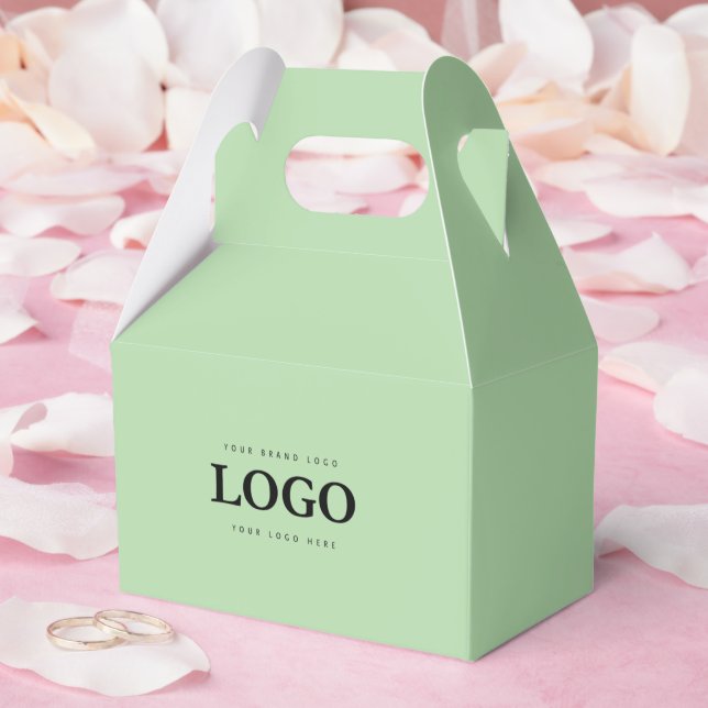 Party Supplies Custom Logo & Text Packaging Favor Box (Wedding)