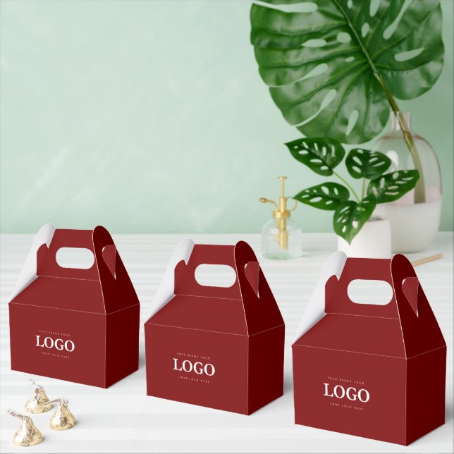 Party Supplies Custom Logo & Text Packaging Favor Box (Multiple)