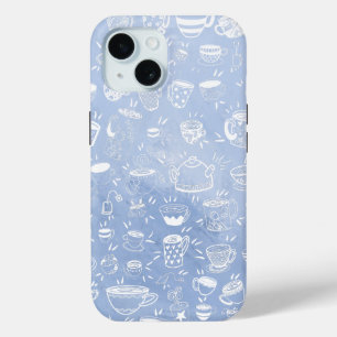 Party tea coffee cups Case-Mate iPhone case