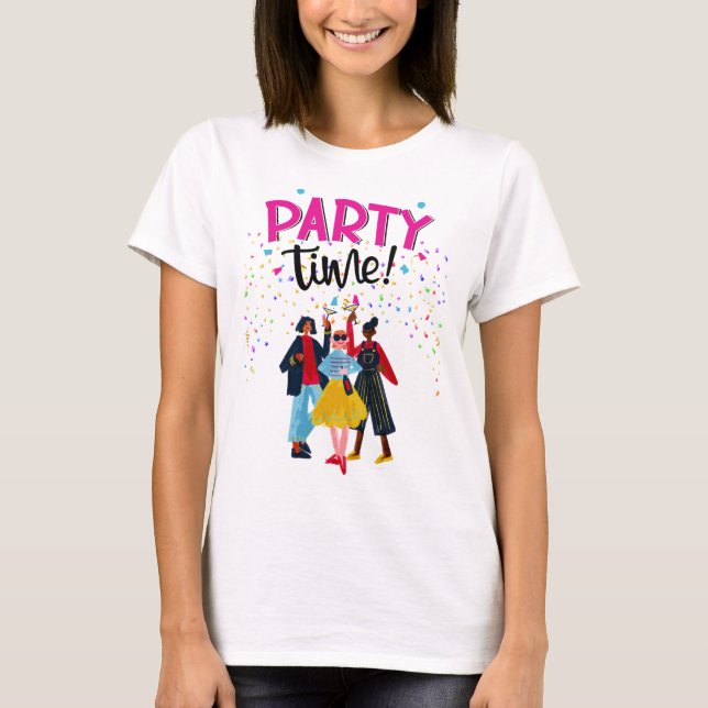 Party Theme T-Shirt (Front)