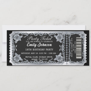 Party Ticket Invitation 2026