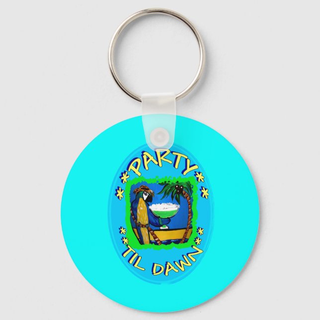 PARTY 'TIL DAWN KEYCHAIN (Front)