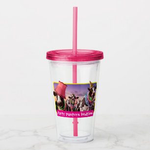 Party 'Til The Cows Come Home Acrylic Tumbler