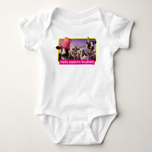 Party 'Til The Cows Come Home Baby Bodysuit