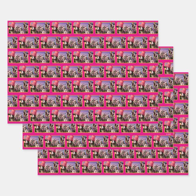 Party 'Til The Cows Come Home Wrapping Paper Sheet (Set)