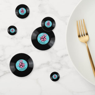 Party Time 45 RPM Record Confetti