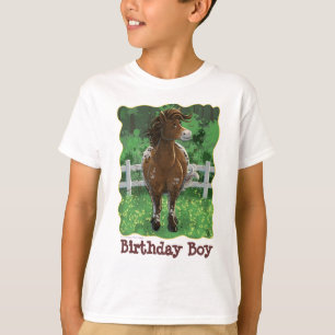 Party Time Appaloosa Horse T-Shirt