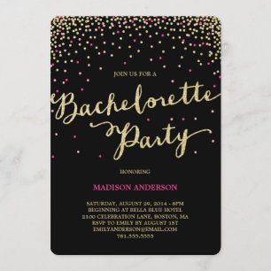 Party Time   Bachelorette Party Invitation