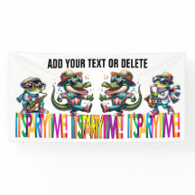 PARTY TIME  BANNER
