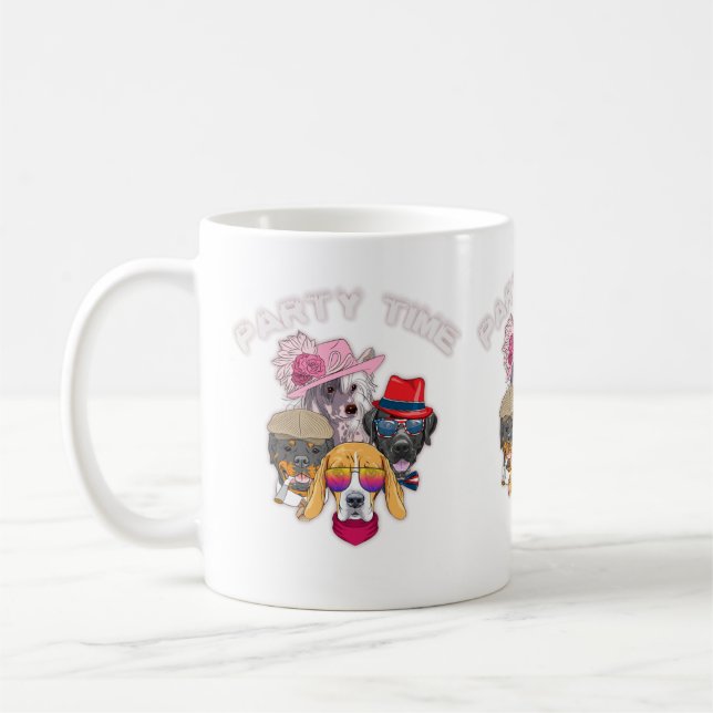 Party Time  Coffee Mug (Left)