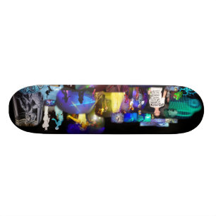 Party Time Collage skateboard decks