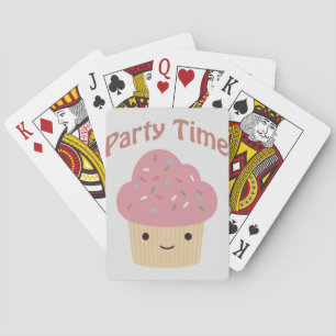 Party TIme Cupcake Playing Cards