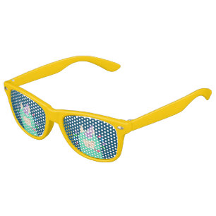 Party Time Emoji Llama Kids Sunglasses