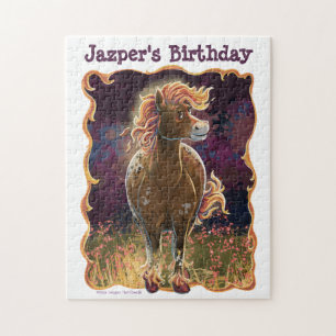 Party Time Fire Horse Jigsaw Puzzle