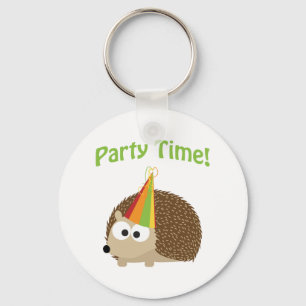 Party Time! Hedgehog Keychain