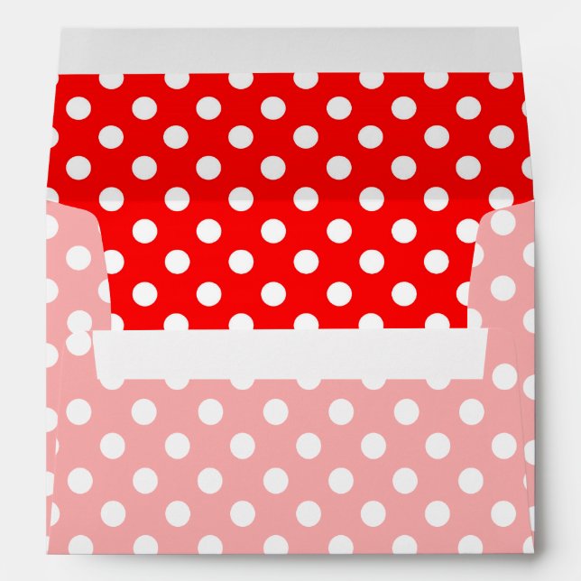 Party Time in Retro Rosie Style Envelopes (Back (Bottom))