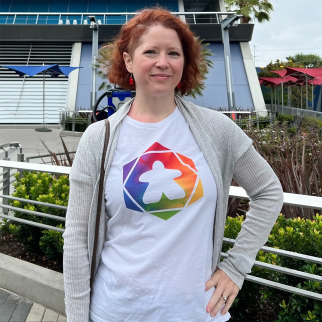 Party Time Meeple Womens Shirt (Creator Uploaded)