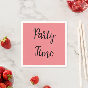 Party time napkin