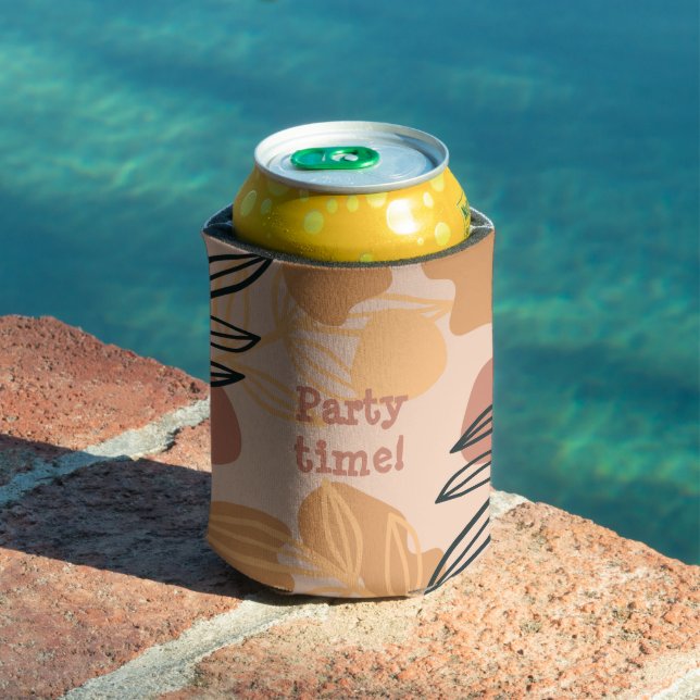party time retro peach  can cooler (In Situ Pool)