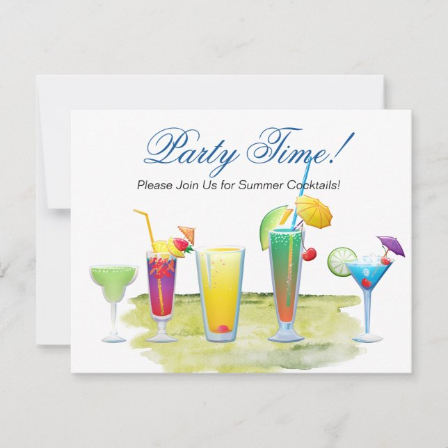 Party Time, Summer Cocktails (Front)